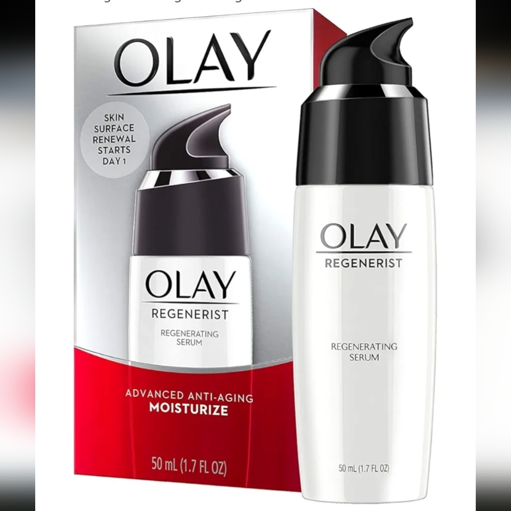 OLAY Regenerist Serum in Black and White